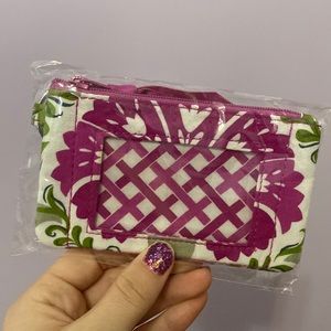 NWT Vera Bradley Julep Tulip Zip ID Case/Wallet